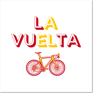 La Vuelta Cycling Shirt, La Vuelta Jersey, La Vuelta 2023, Vuelta Espana, Posters and Art